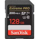 SANDISK SDSDXXD-128G-GN4IN EXTREME PRO 128GB SDXC MEMORY CARD, UHS-I U3, class 10, 200MB/s