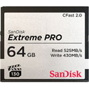 SANDISK SDCFSP-064G-G46D EXTREME PRO 64GB CFAST 2.0 MEMORY CARD, 525MB/s read, 430MB/s write