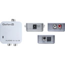 GEFEN GTV-AAUD-2-DIGAUD AUDIO CONVERTER Unbalanced stereo audio, 2x RCA (phono), to S/PDIF, Toslink