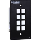 MUXLAB 500816-IP-V2 CONTROL PANEL 8 button, PoE, surface mount