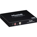 MUXLAB 500800-TX VIDEO EXTENDER Transmitter, KVM HDMI over IP, PoE, 4K/60, 100m reach