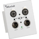 MUXLAB 500558-WH AUDIO CONVERTOR Analogue XLR to Dante, 2-channel, white