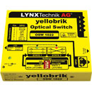 LYNX YELLOBRIK OSW 1022 2x2 OPTICAL SWITCH Latching/non-latching, GPI control and monitoring, SM LC