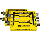 LYNX YELLOBRIK OBD 1814 FIBRE TRANSCEIVER 4-Channel, 3G/HD/SD-SDI, Bi-Dir, 2x SM LC, 10km, pair