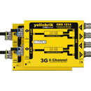 LYNX YELLOBRIK OBD 1814 FIBRE TRANSCEIVER 4-Channel, 3G/HD/SD-SDI, Bi-Dir, 2x SM LC, 10km, pair