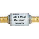 LEN LAMGI01 ISOLATOR Galvanic ground path isolator, 2x BNC, inline housing, AES MADI ASI