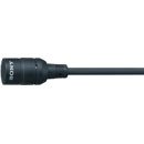 SONY ECM-77LM MICROPHONE Lapel, omni-directional, 3-pin Lemo connector, black