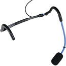 TRANTEC HM-66 (SJ66-BL) MICROPHONE Headworn, aerobics, supercardioid, 3.5mm screw jack, blue