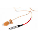 TRANTEC TS212-P-R MICROPHONE Lapel, 40Hz-18kHz, for radiomic, 12dB pad, Lemo, pink