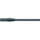 SONY ECM-88B MICROPHONE Lapel, omni-directional, with power unit, battery or 12-48V, black