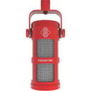 SONTRONICS PODCAST PRO MICROPHONE Dynamic, supercardioid, red