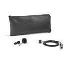 SHURE WL183M MICROPHONE Lavalier, condenser, omnidirectional, TA4F connector, black