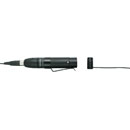 SHURE MX184 MICROPHONE Lavalier, condenser, supercardioid, TA4F, 3-pin XLR pre-amplifier, black