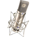 NEUMANN U 87 AI STUDIO SET MICROPHONE KIT With EA 87 elastic suspension, nickel