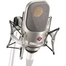 NEUMANN TLM 107 STUDIO SET MICROPHONE KIT With EA 4 elastic mount, nickel