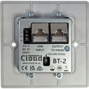 CLOUD BT-2FW BLUETOOTH INPUT PLATE Bluetooth, facility port, linking, white