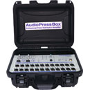 AUDIOPRESSBOX APB-224 C PRESS SPLITTER Portable, active, 2x in, 24x out, battery/mains, black