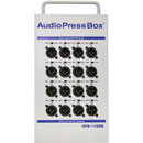 AUDIOPRESSBOX APB-116 SB PRESS SPLITTER Active, stagebox, 1x line in, 12x mic/line out, battery