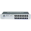 AUDIOPRESSBOX APB-D116 R-D PRESS SPLITTER Active, 2U, 1x line/Dante in, 16x mic/line out