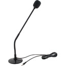 AMPETRONIC ACDTMIC MICROPHONE Desktop, electret, cardioid, 3.5mm jack connector