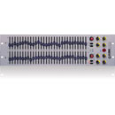 KLARK TEKNIK DN370F GRAPHIC EQUALISER 2 channel, 30 band, 1/3 octave, transformer balanced, 3U