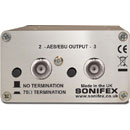 SONIFEX CM-AESB3 DISTRIBUTION AMPLIFIER Passive, 3-way AES3ID splitter, BNC connections