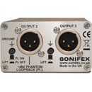 SONIFEX CM-MS3 MICROPHONE SPLITTER Passive, 3-way splitter, XLR connections