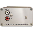 SONIFEX CM-LUX1 PRO-INTERFACE Passive, balanced XLR to unbalanced RCA phono