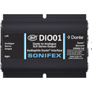 SONIFEX AVN-DIO01 AUDIO INTERFACE Dante, PoE powered, Dante to stereo analogue XLR