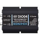 SONIFEX AVN-DIO04 AUDIO INTERFACE Dante, PoE powered, Dante to stereo RCA (phono) in/out