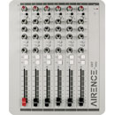 D&R AIRENCE-EXT BROADCAST MIXER Extension, 6x XLR mic inputs, 12x RCA stereo inputs