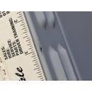 LANDE ES4554507/G-L WALL RACK CABINET IP55, 7U, 450d, with steel door, grey (damaged)