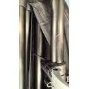 K&M 21459 LOUDSPEAKER STAND Pair, with carry case, black (EX DEMO)