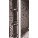 LANDE ES4207117/B-L ACOUSTIC RACK CABINET 17U, 750 wide, 1130 deep, black with maple panels
