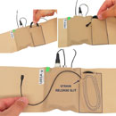 URSA WAIST STRAP Vertical pouch small, 100cm, medium, black