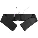 URSA WAIST STRAP Vertical pouch big, 81cm, small, black