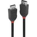 LINDY DisplayPort 1.2 cable, Black Line, 1m