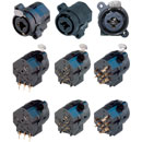 NEUTRIK XLR AND JACK COMBINED CONNECTORS - I series - Panel type