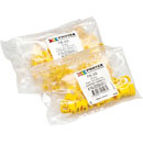 PARTEX CABLE MARKERS PA3-MBY.P Prefit, 8.0 - 16.0mm, letter P, black on yellow (pack of 100)