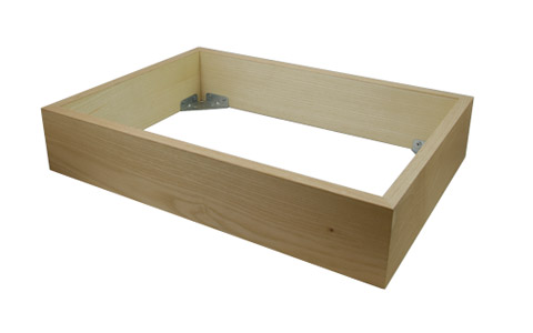 CANFORD ES4159999/A SURFACE POD Plinth kit, 100mm, Ash