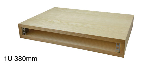 CANFORD ES4153801/A DESKTOP SURFACE Pod 1U, 380mm deep, Ash