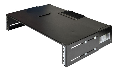 LANDE  SET & STACK TOP AND BOTTOM PANELS, Sliding, Brushed cable entry, black