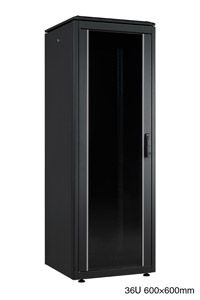 LANDE ES3626636/B-L RACK CABINET 36U, 600w, 600d, black, assembled
