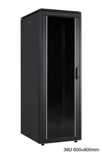 LANDE ES3626836/B-L RACK CABINET 36U, 600w, 800d, black, assembled