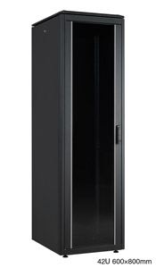 LANDE ES3626842/B-L RACK CABINET 42U, 600w, 800d, black, assembled