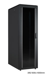 LANDE ES3626139/B-L RACK CABINET 39U, 600w, 1000d, black, assembled