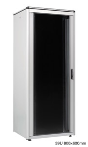 LANDE ES3628639/G-L RACK CABINET 39U, 800w, 600d, grey, flat-packed