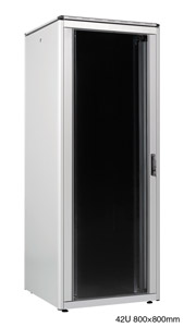LANDE ES3628842/G-L RACK CABINET 42U, 800w, 800d, grey, flat-packed