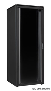 LANDE ES3628842/B-L RACK CABINET 42U, 800w, 800d, black, assembled