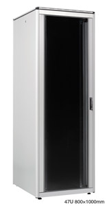 LANDE ES3628147/G-L RACK CABINET 47U, 800w, 1000d, grey, flat-packed